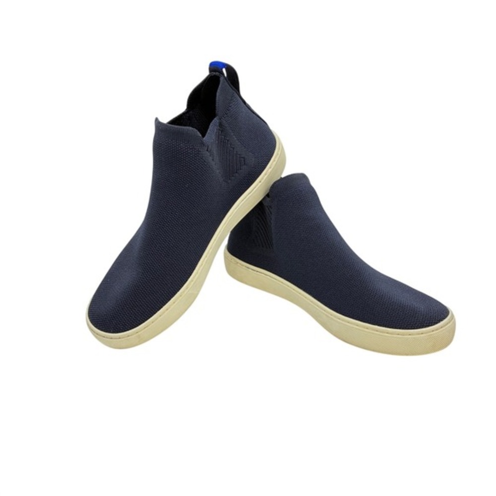 Rothy's Booties 7 The Chelsea‎ Boot Navy Sustainable Minimalist